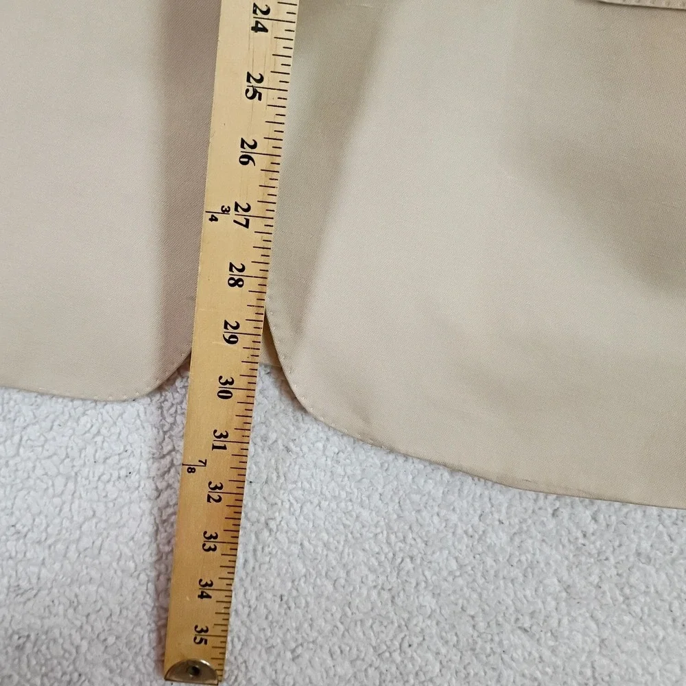 Brooks Brothers 346 Regent Fit Mens 42R Tan Cotton Two Button Blazer Sport Coat